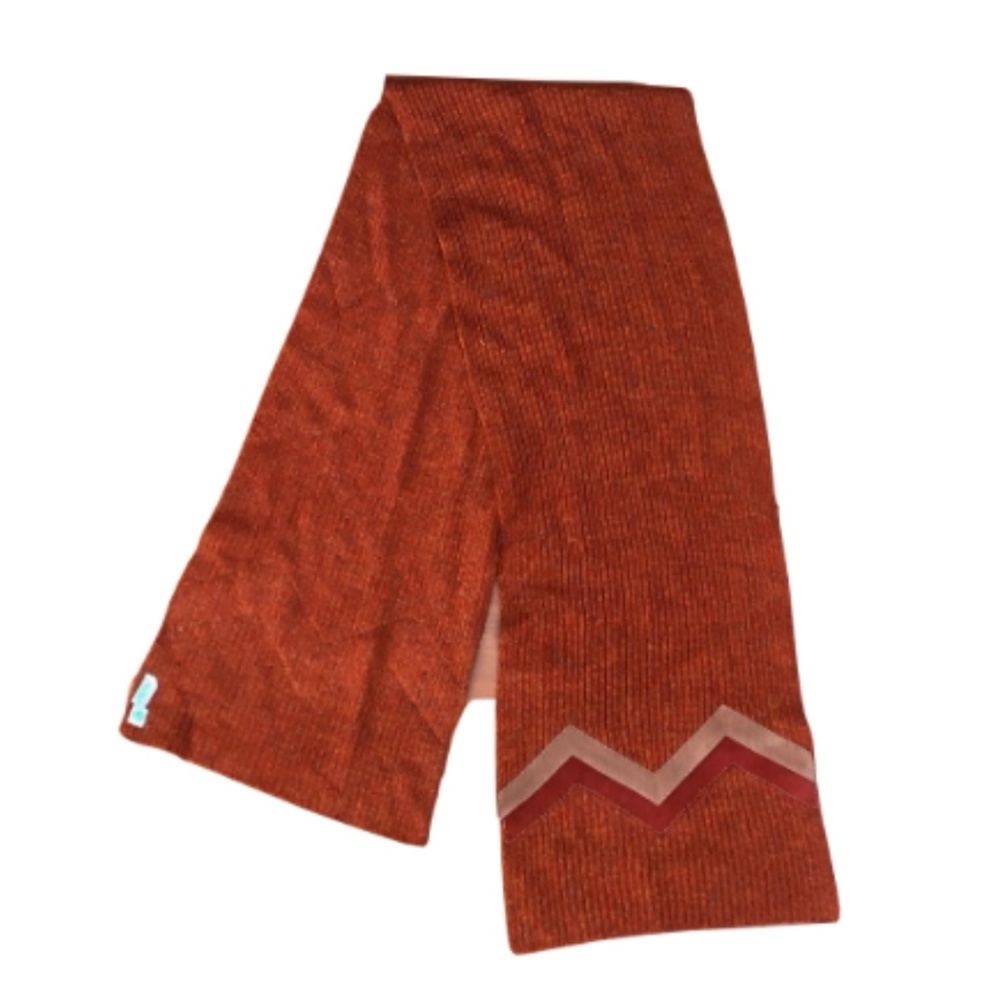 🧣Gino Paoli Made In Italy Suede Trimmed Knitted